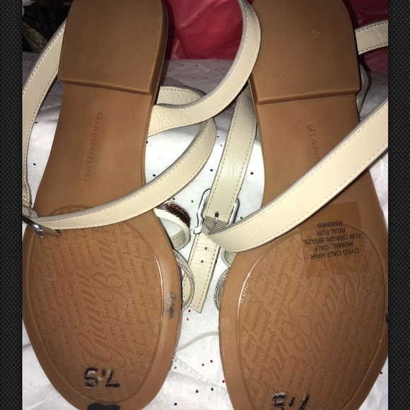 “Gianni Bini” Wrap around ankle sandals 7 1/2M - Picture 5 of 7